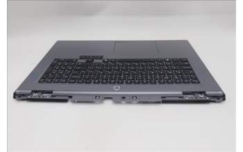 Lenovo 5CB1S90413 C-Cover with keyboard, Russian, Luna Grey, RGB Backlight