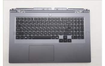 Lenovo 5CB1S90413 C-Cover with keyboard, Russian, Luna Grey, RGB Backlight, US