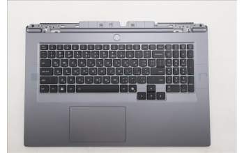 Lenovo 5CB1S90414 C-Cover with keyboard, Arabic, Luna Grey, RGB Backlight