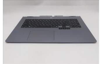 Lenovo 5CB1S90414 C-Cover with keyboard, Arabic, Luna Grey, RGB Backlight
