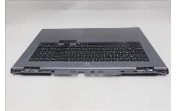 Lenovo 5CB1S90414 C-Cover with keyboard, Arabic, Luna Grey, RGB Backlight
