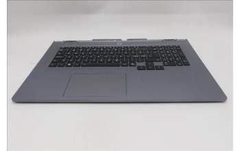 Lenovo 5CB1S90424 C-Cover with keyboard, Nordic, Luna Grey, RGB Backlight