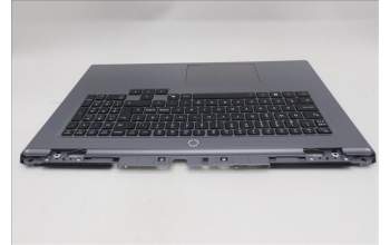 Lenovo 5CB1S90424 C-Cover with keyboard, Nordic, Luna Grey, RGB Backlight