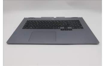 Lenovo 5CB1S90425 C-Cover with keyboard, French, Luna Grey, RGB Backlight