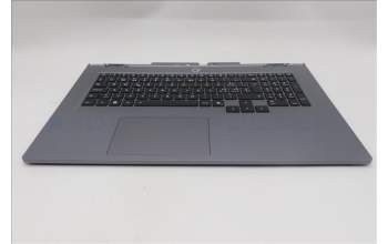 Lenovo 5CB1S90432 C-Cover with keyboard, Switzerland, Luna Grey, RGB Backlight