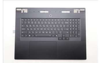 Lenovo 5CB1S90664 C-Cover with keyboard, Arabic, Eclipse Black