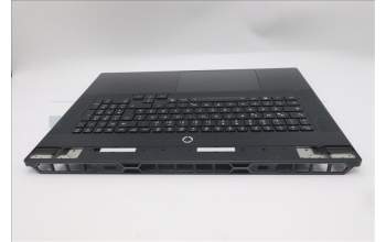 Lenovo 5CB1S90674 C-Cover with keyboard, German, Eclipse Black, UK