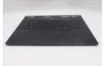 Lenovo 5CB1S90675 C-Cover with keyboard, Greek, Eclipse Black