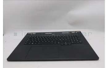 Lenovo 5CB1S90679 C-Cover with keyboard, Italian, Eclipse Black, UK