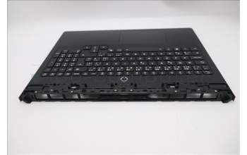 Lenovo 5CB1T18657 C-Cover with keyboard, Czech Slovakian, Eclipse Black , RGB Backlight, UK
