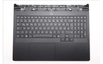 Lenovo 5CB1T18664 C-Cover with keyboard, German, Eclipse Black , RGB Backlight, UK