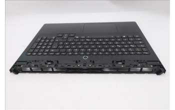 Lenovo 5CB1T18664 C-Cover with keyboard, German, Eclipse Black , RGB Backlight, UK