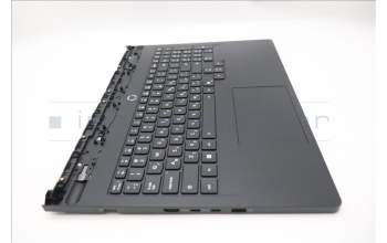 Lenovo 5CB1T18666 C-Cover with keyboard, Hebrew, Eclipse Black , RGB Backlight, US
