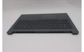 Lenovo 5CB1T18689 C-Cover with keyboard, Bulgarian, Luna Grey, Backlight, UK