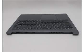 Lenovo 5CB1T18697 C-Cover with keyboard, Greek, Luna Grey, Backlight, US