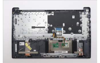 Lenovo 5CB1T18701 C-Cover with keyboard, Italian, Luna Grey, Backlight, UK