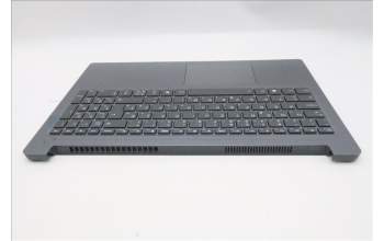 Lenovo 5CB1T18708 C-Cover with keyboard, Slovenian, Luna Grey, Backlight, UK