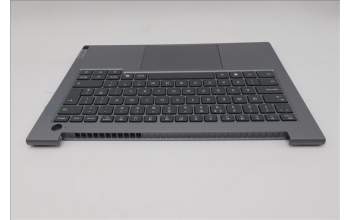 Lenovo 5CB1T52990 C-Cover with keyboard, UK English, Arctic Grey, Non-Backlight, UK