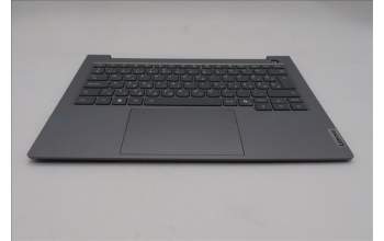 Lenovo 5CB1T53008 C-Cover with keyboard, Hungarian, Arctic Grey, Backlight, UK