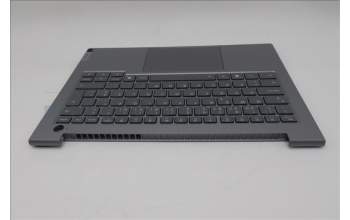 Lenovo 5CB1T53015 C-Cover with keyboard, Portuguese, Arctic Grey, Backlight, UK