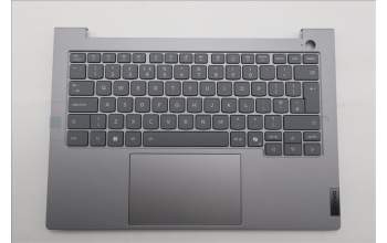 Lenovo 5CB1T53023 C-Cover with keyboard, UK English, Arctic Grey, Backlight, UK