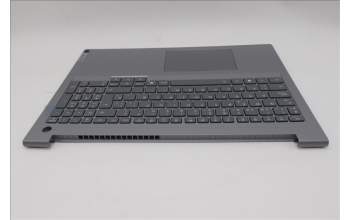 Lenovo 5CB1T57617 C-Cover with keyboard, Spanish, Arctic Grey, Backlight, UK