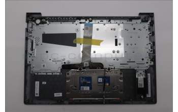 Lenovo 5CB1T57675 C-Cover with keyboard, US English Euro, Arctic Grey, Backlight, US