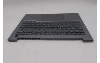 Lenovo 5CB1T57675 C-Cover with keyboard, US English Euro, Arctic Grey, Backlight, US