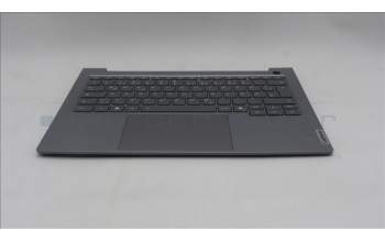 Lenovo 5CB1T57680 C-Cover with keyboard, German, Arctic Grey, Backlight, UK