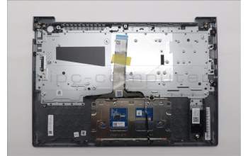 Lenovo 5CB1T57688 C-Cover with keyboard, Nordic, Arctic Grey, Backlight, UK