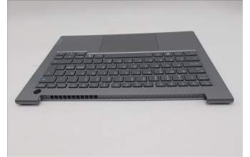 Lenovo 5CB1T57688 C-Cover with keyboard, Nordic, Arctic Grey, Backlight, UK