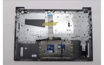 Lenovo 5CB1T57690 C-Cover with keyboard, Russian, Arctic Grey, Backlight, US