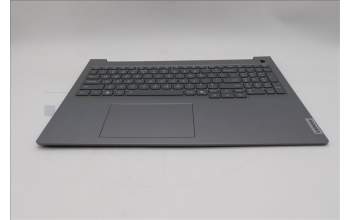 Lenovo 5CB1T66174 C-Cover with keyboard, US English Euro, Arctic Grey, Backlight, US