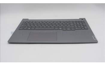 Lenovo 5CB1T66179 C-Cover with keyboard, German, Arctic Grey, Backlight, UK