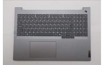 Lenovo 5CB1T66190 C-Cover with keyboard, Slovenian, Arctic Grey, Backlight, UK