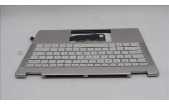 Lenovo 5CB1U62485 C-Cover with keyboard, English, Seashell, Non-FingerPrint, US