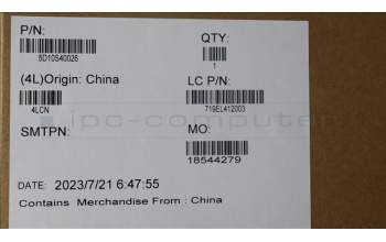 Lenovo 5D10S40026 DISPLAY LCD MODULE L83AA TT TOUCH FCC2