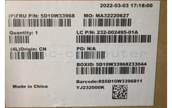 Lenovo 5D10W33968 DISPLAY BOE 27 UHD 350n AG sRGB99%