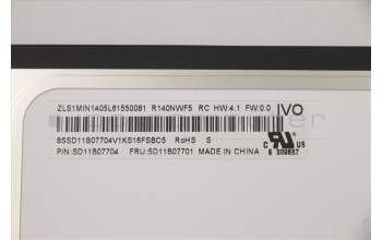 Lenovo 5D11B07701 FRU Odin AUO 14” FHD IPS non - bracket 250nit 45%