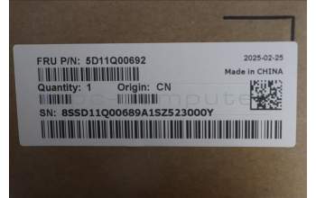 Lenovo 5D11Q00692 Lenovo DISPLAY,16\",WUXGA,Touch,Anti-Glare,IPS,300nit,45%NTSC