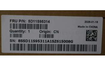 Lenovo 5D11S95314 Lenovo DISPLAY, 14\", WUXGA, Non_Touch, Anti-Glare, IPS, 400nit, 45%NTSC