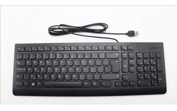 Lenovo 5D50U84444 Keyboard External,USB,Dutch,Black