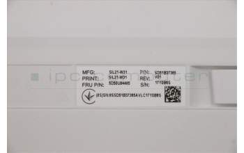 Lenovo 5D50U84485 Keyboard External,USB,UK English,White,Non_Backlight