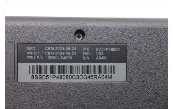 Lenovo 5D50U84650 AI Keyboard External,USB,Swiss French/German,Black