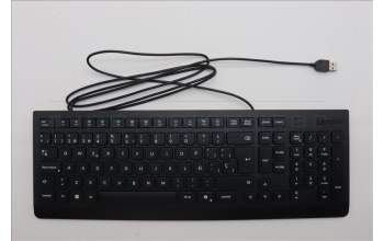 Lenovo 5D50U84741 AI Keyboard External,USB,Spanish,Black