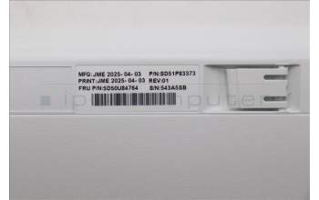 Lenovo 5D50U84764 AI Keyboard External,USB,Czech/Slovakian,White