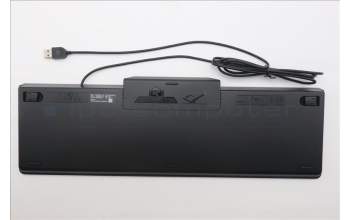 Lenovo 5D50U84770 AI Keyboard External, USB, Arabic/French, Black