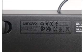 Lenovo 5D50U84776 AI Keyboard External, USB, Danish, Black