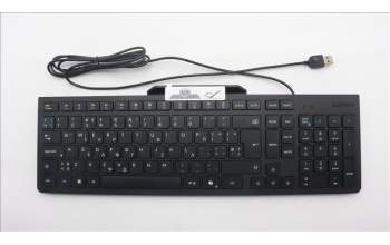 Lenovo 5D50U84782 AI Keyboard External, USB, Greek, Black
