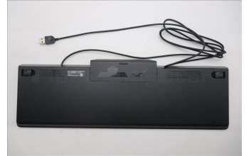 Lenovo 5D50U84783 AI Keyboard External, USB, Greek/US English, Black